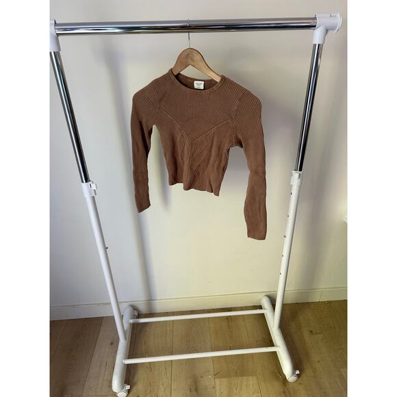 Abercombie & Fitch Brown Long Sleeve Top Size Medium‎ - Picture 1 of 5